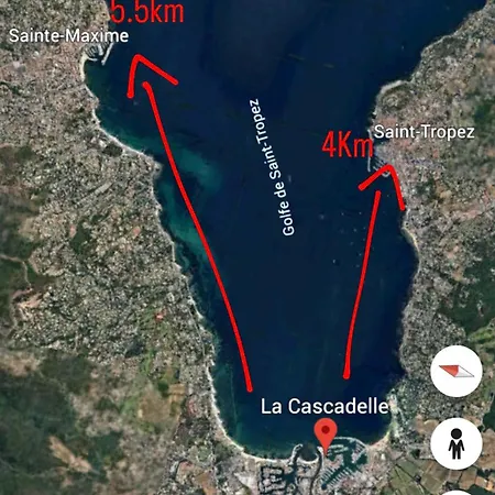 Duplex Sur Le Golfe De Saint Tropez - Panoramic View Lägenhet