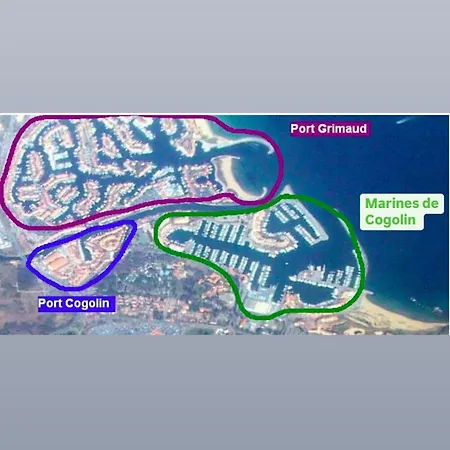 Duplex Sur Le Golfe De Saint Tropez - Panoramic View Lägenhet